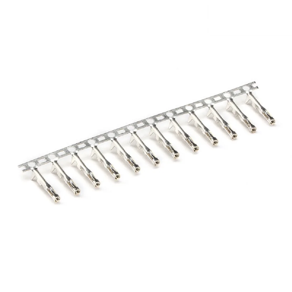 100 pares de conectores Dupont de 2,54mm, Cable de puente, Terminal de conector de Pin macho y hembra, Kit de conectores para puente de carcasa