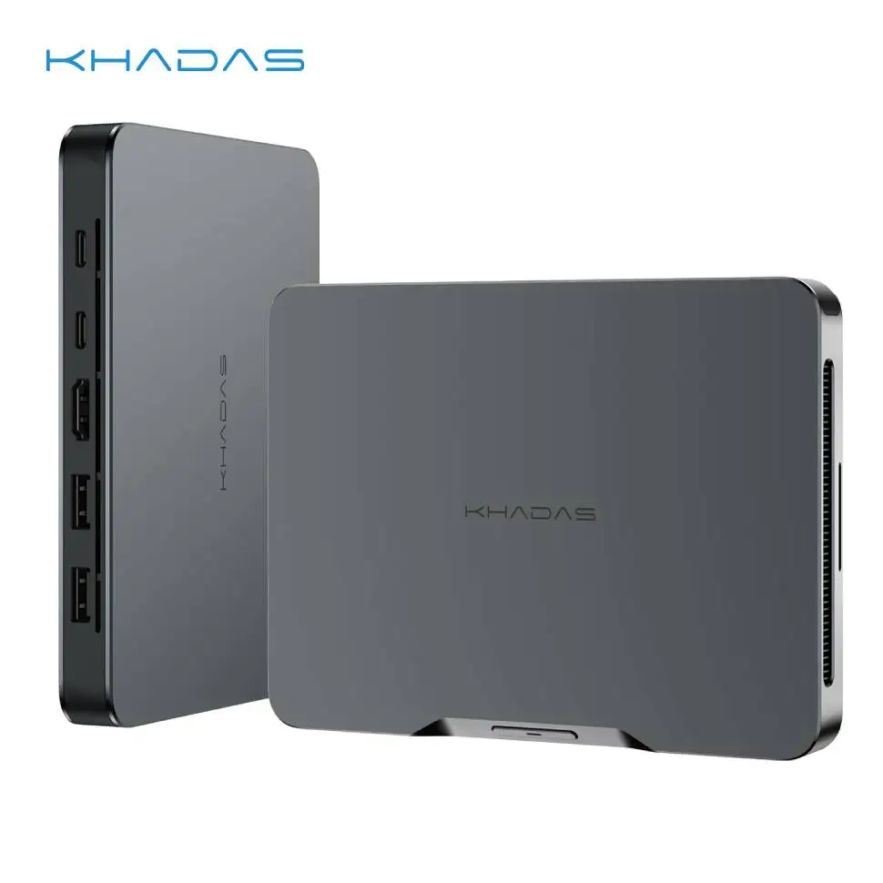 Khadas Mind Mini PC Intel Core i7 Mobile Tiny PC Gamer Computer with 32G/1TB Pocket Size Windows11 for Seamless Move Home Office