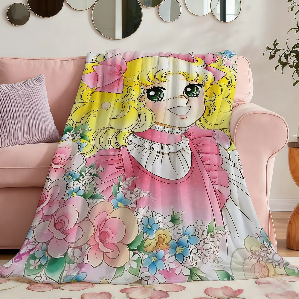 C-Candy C-Candy Anime Cute Blanket Soft Warm Furry Throw Super Kids Toys Bed Sofa Car Cradle