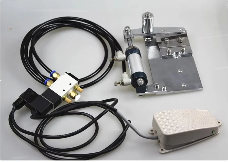 Industrial Sewing Accessories High Post Bed Sweatband Cutting Device Automatic Cutting Sewing Machine CBGZ-810 OEM Support