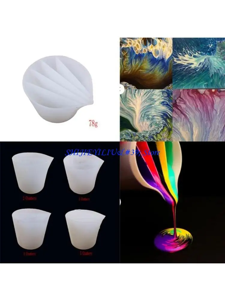

E21F Epoxy Resin Cups Distribution Cup for Epoxy Resin Casting Molds Art Cup Craft