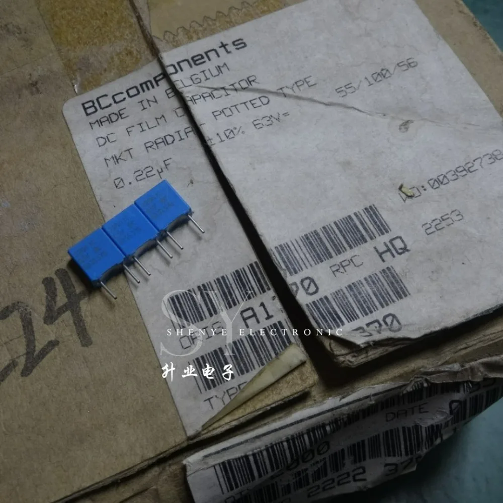 

20PCS BC MKT370 0.22uf/63v 220nf u22 224 Brand New 5mm Film Capacitor