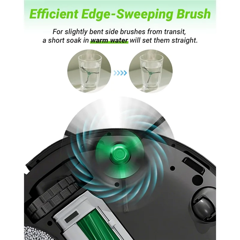 AD24 Zubehör für Irobot Roomba Plus 505/405 Combo Ersatzteile Roboter-Staubsauger