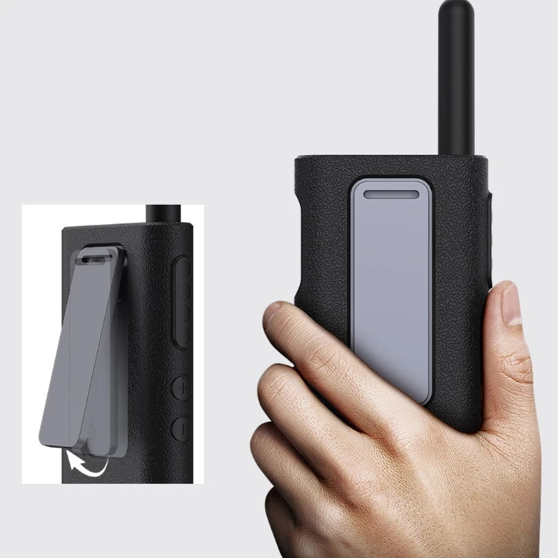 Silicone Cover   for Xiao-mi Walkie Talkie 2S Two Way Radio Soft Anti-scratch Mobile Radio Skin Wear-resistant Sleeve