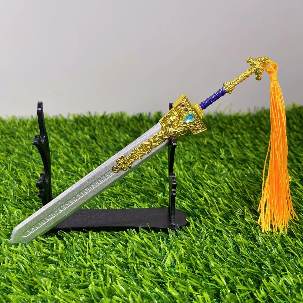 8.6inch Metal Elden Katana Anime Ninja Knife Real Size Japanese Katana Blade Steel Royal Greatsword Original Samurai Sabre Toy