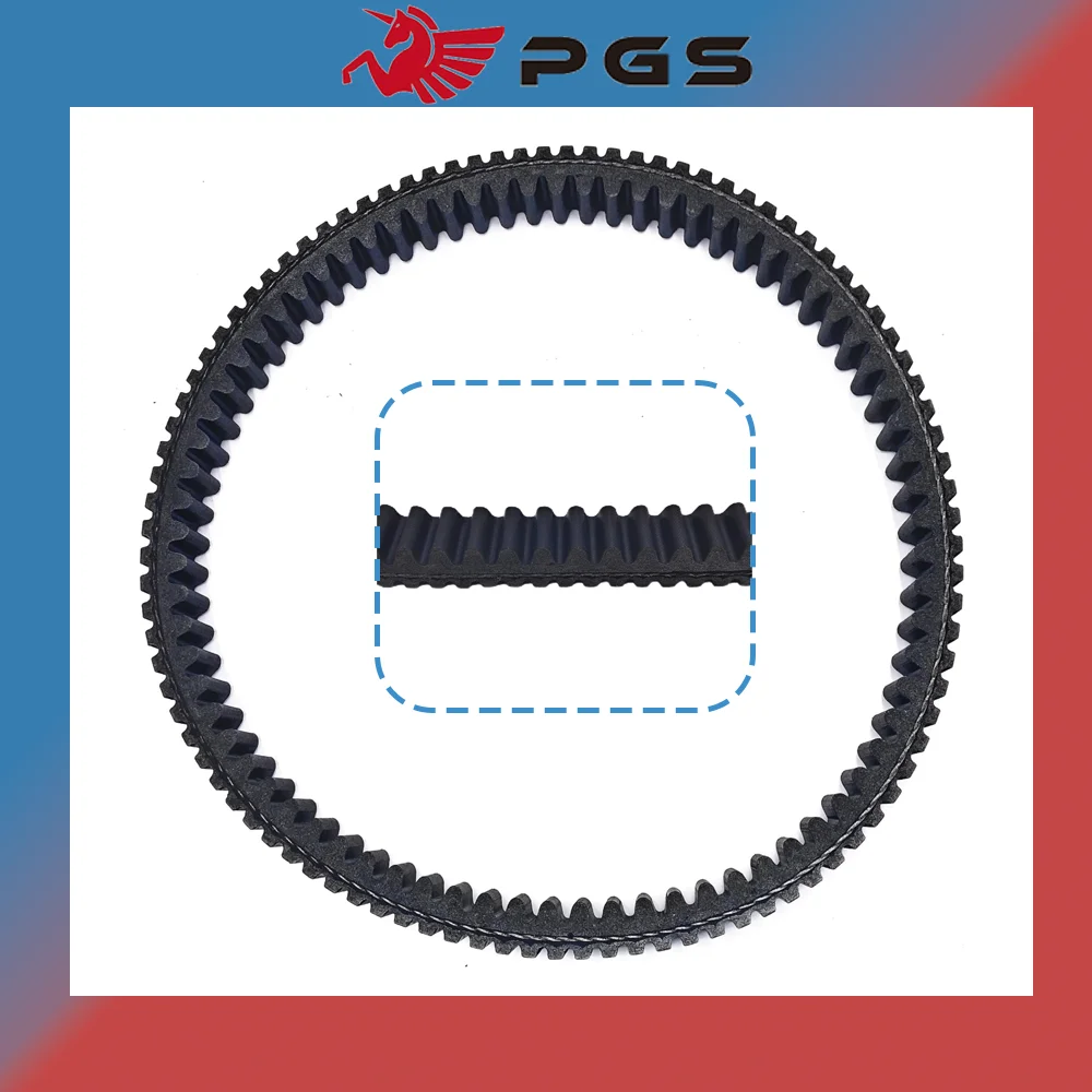 Rubber Toothed Drive Belt 914x26.7 59011-0011 03G3470 For Kawasaki KAF400 Mule 600 4X4 2005-2016 XC SE Camo Mule SX 4X4 XC SE