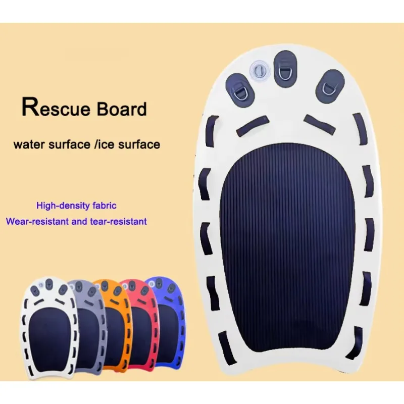 2027  Inflatable PVC Rescue Board Jet Ski Sled-Waterproof & High Strength for Lakes & Rivers-Unisex