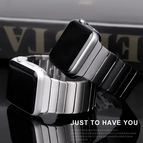 Stainless Steel Apple Watch Band fegwilde