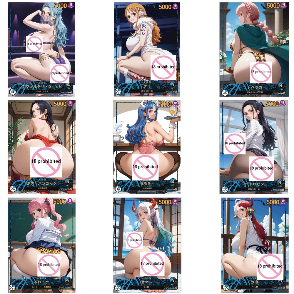 

ONE PIECE Boa·Hancock Nami UTA ACG Diy Self Control Collect Signature Trading Флэш-карта Аниме Мультфильм Оригинальная серия Подарок