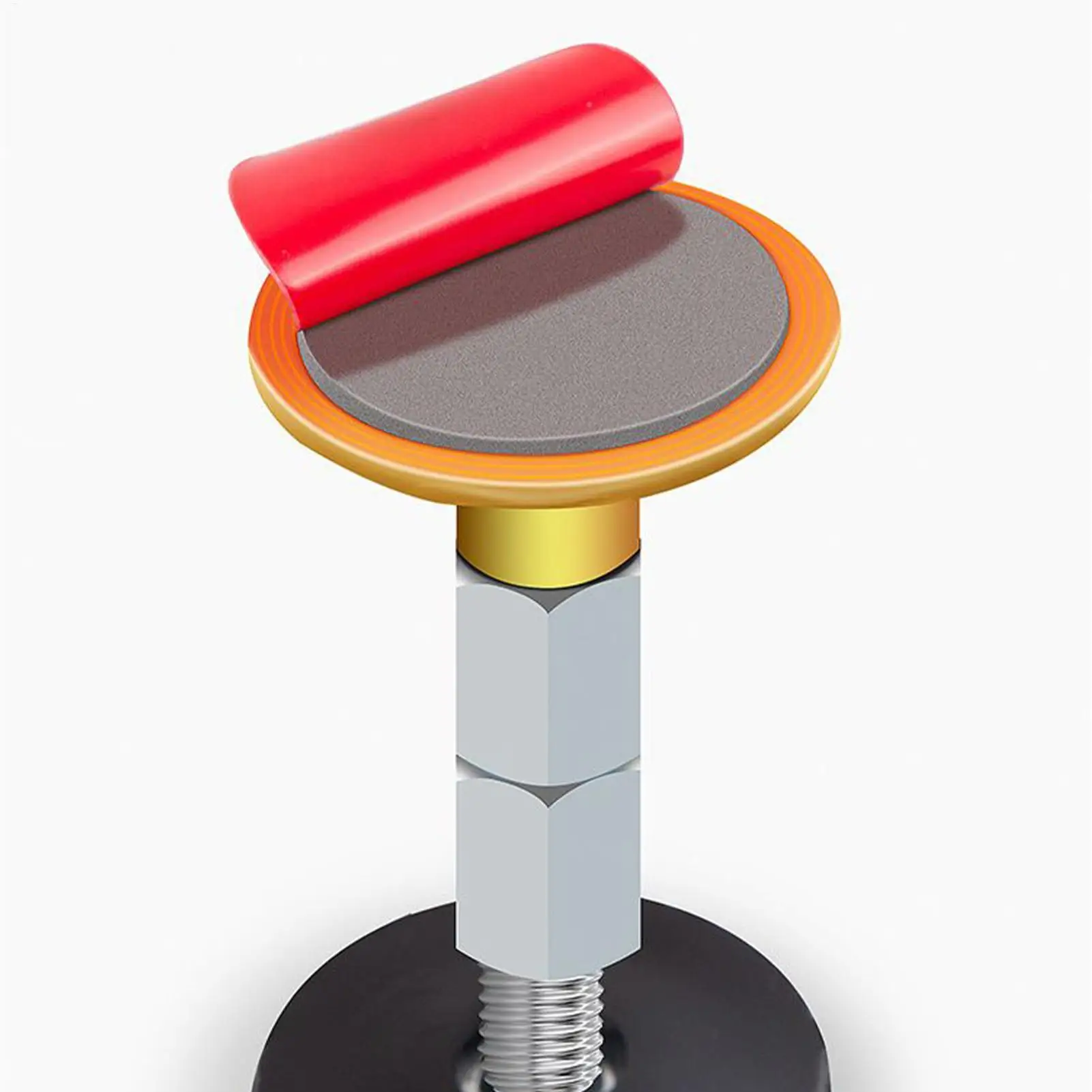 Headboard Wall Protector 10 Pieces Bed Stabilizer Anti-Shake Tool Noise Stopper Adjustable Fixer for Home Sofa Couch