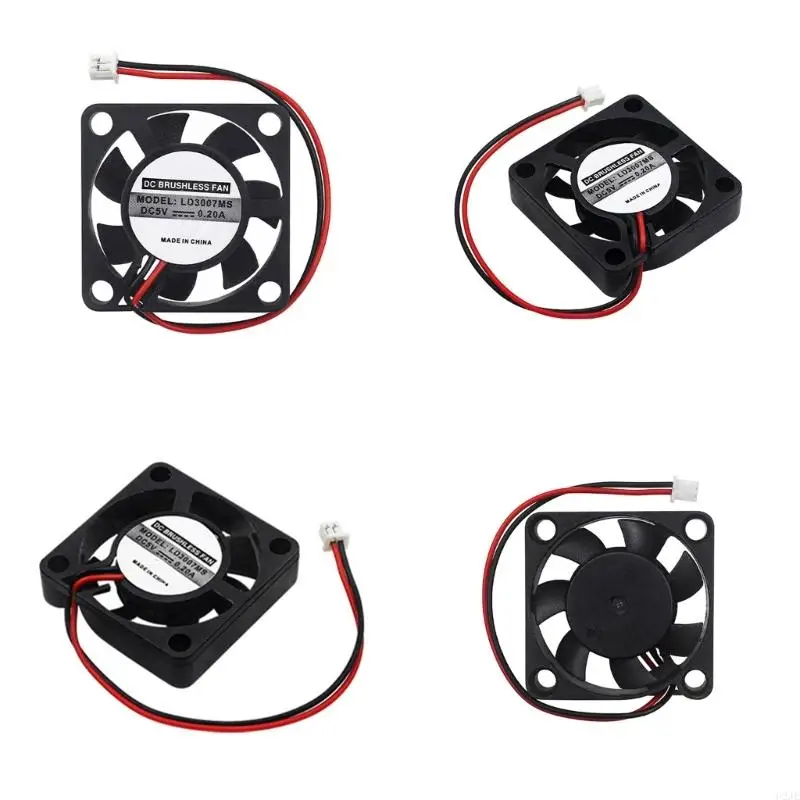 Quạt làm mát U2JE 3CM LD3007MS cho bộ tản nhiệt PC đơn, Cài đặt dễ dàng 5V 0.2A