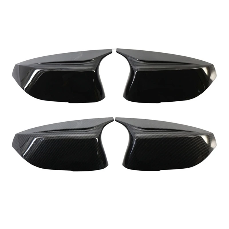 

ABHS-96373-4GA0H Car Left + Right Rearview Mirror Cover For Infiniti QX30 Q50 Q60 Q70 2014-2019 96374-4GA0H