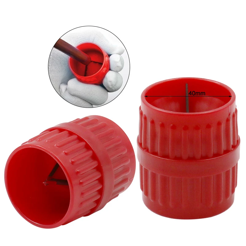 

Handle Reamer Burr Removing Knife Plastic PVC PPR Copper Tube Pipe Trimmer Chamfering Rough Edges Remover Tools