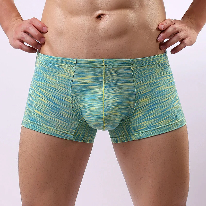 

Men's Boxers Underwear Loose Breathable Boxer Low Waist U Convex Underpants Thin Bikini Slip Homme Calzoncillos Hombre