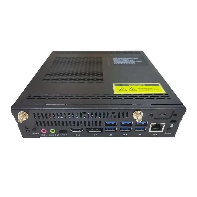 Core I7 10th Gen. 32GB RAM 512GB SSD or NVME Optional High Performance Mini PC for Smart White Boards Slot-in Small Computer - view 3