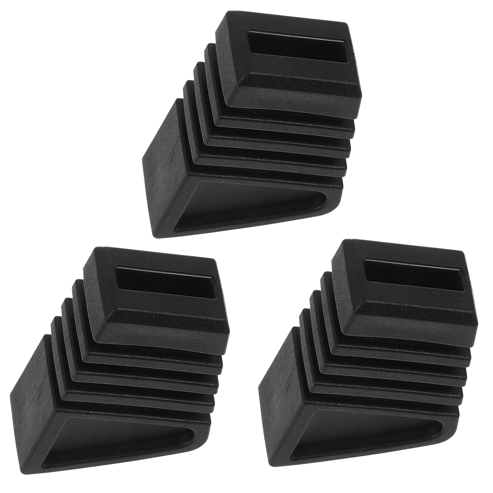 

3 Pcs Rack Feet Protectors Rubber Replacement Pads for Leg Compatible Durable Anti Slip Practice Drum Kit Supply Mats