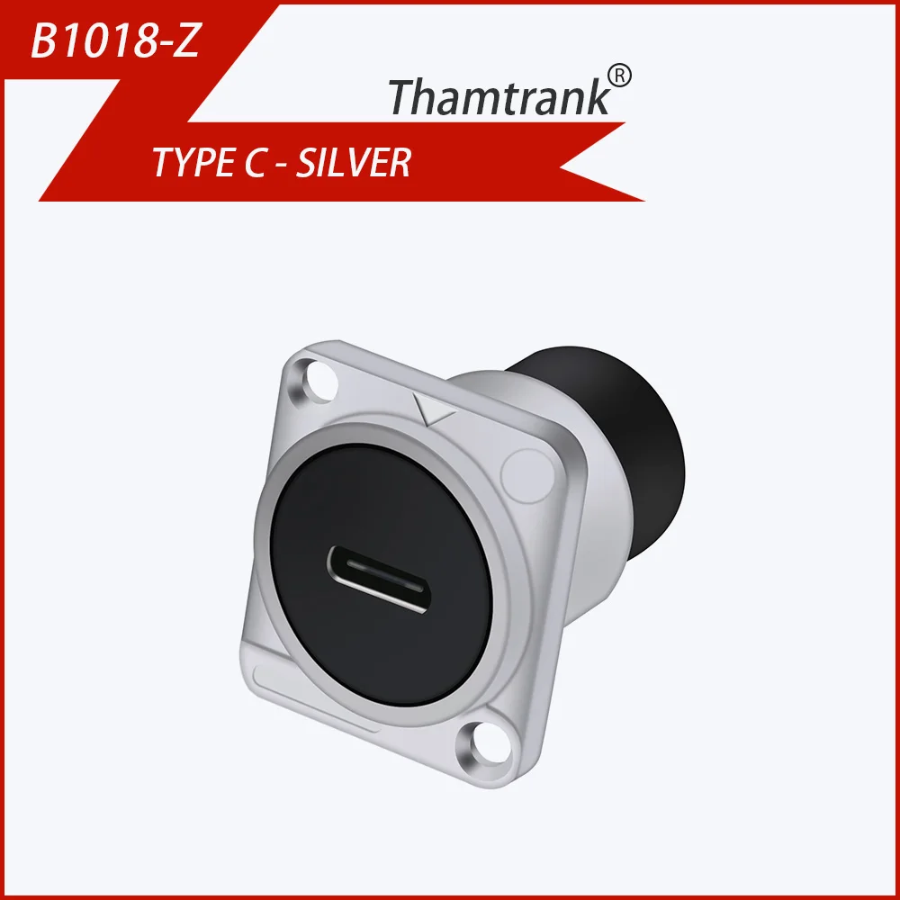 1 st Metalen Ronde/D Type Module RJ45 CAT6 & USB 2.0/3.0 & Type C & HDMI-Jack Socket Door Netwerk Paneel Montage Elektronische Connector