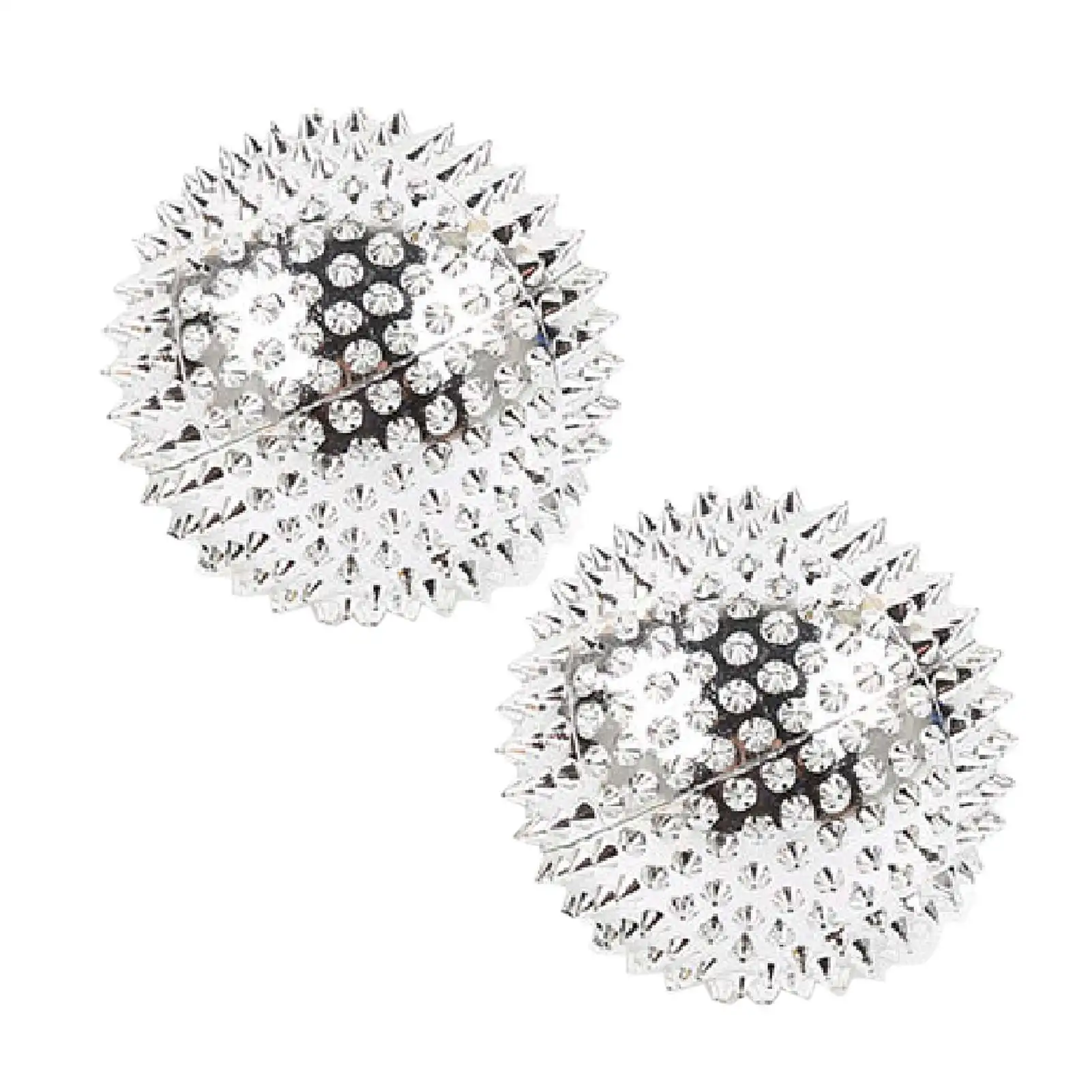 

2pcs Massage Ball with needles-Acupressure Active Massager Spiky Hard Massaging Tool for Hand Foot Acupressure Active Massager