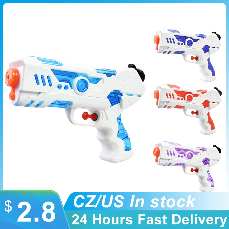 Water Guns Toy Water Squirt Guns For Kids Powerful Water Squirt Guns With 250ML Capacity Water Guns Set For Outdoor Summer Water