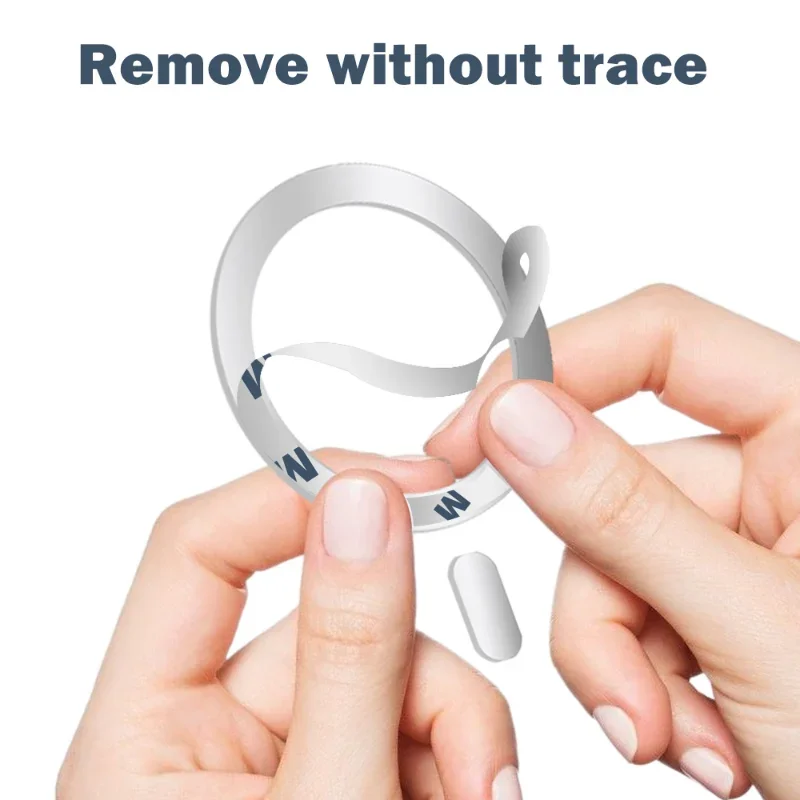For Apple Magnetic Adapter Sticker Ring For Magsafe Wireless Charging Accessories for iPhone 14/13/12 Pro Max Steel Ring