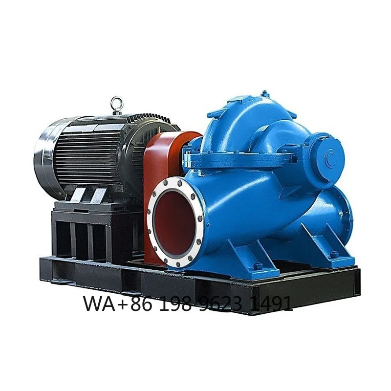 

4-24 Inch Double Suction Split Casing Water Pump Electric Dual Drive Industrial Fire Irrigation Pump