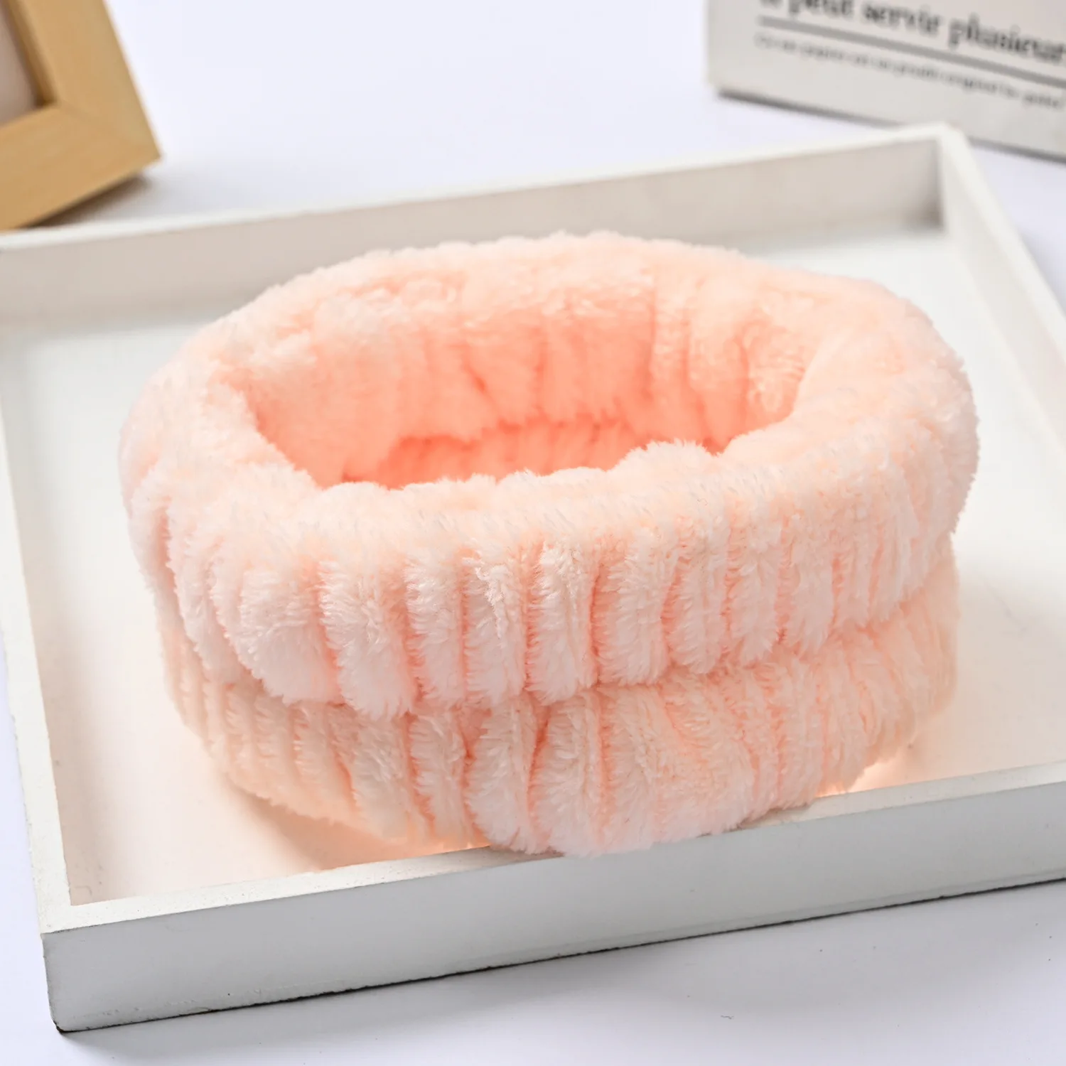 Wrist Washband Microfiber Wrist Wash Towel Band Wristband Scrunchies for Wash Face Absorbent Wrist Sweatband for Women Headband