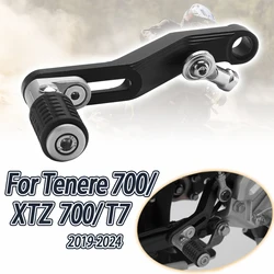 Motorcycle Aluminum Adjustable Folding Gear Shifter Shift Pedal Lever For YAMAHA Tenere 700 Tenere700 XTZ 700 T700 T7 2019-2024