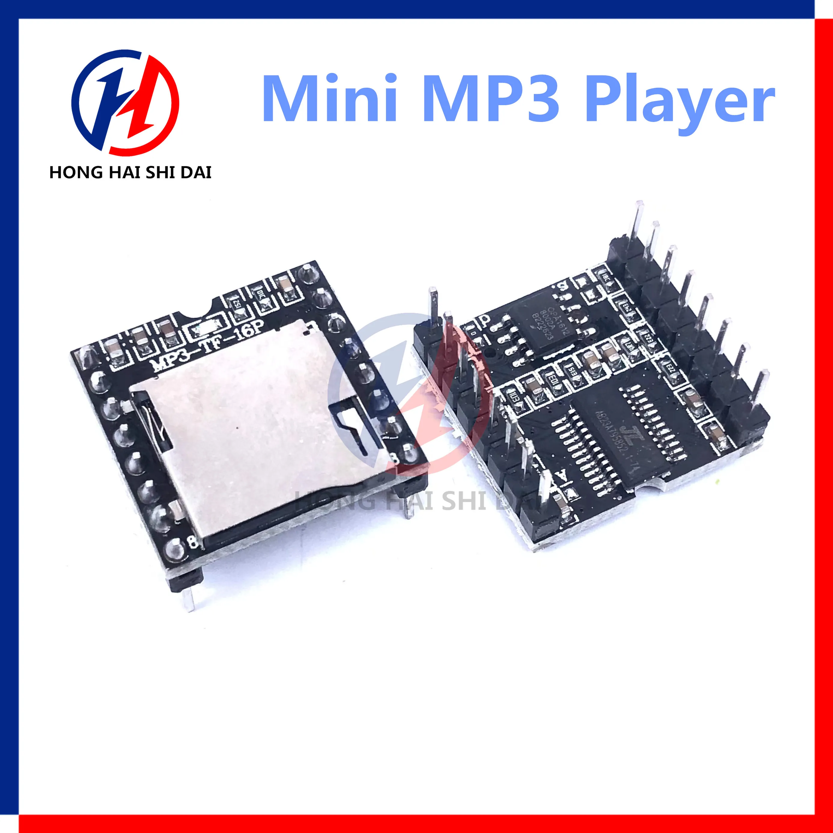 1PCS Mini MP3 Player Module TF Card U Disk Mini MP3 Player Audio Voice Module Board For DF Play Wholesale