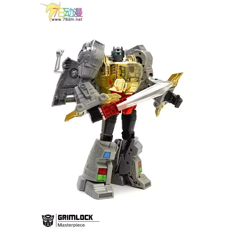 【Produtos pontuais】 Brinquedos transformados originais Master MP08 MP-8 Boneca de ação robô com trava de aço