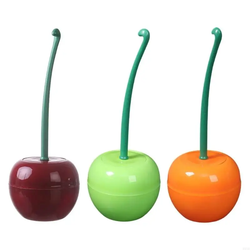 Hygienic Toilet Cleaning Tool Featuring Whimsical Reach Handle And Comfortable Grip B95B