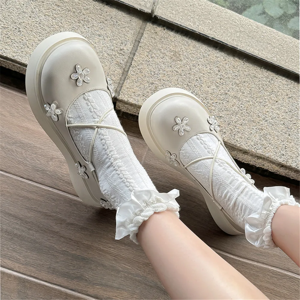 FEDONAS Fashion Punk kobiety wysokie platformy z prawdziwej skóry buty kobiety śliczne Cosplay słodkie buty w stylu Casual, imprezowa czółenka