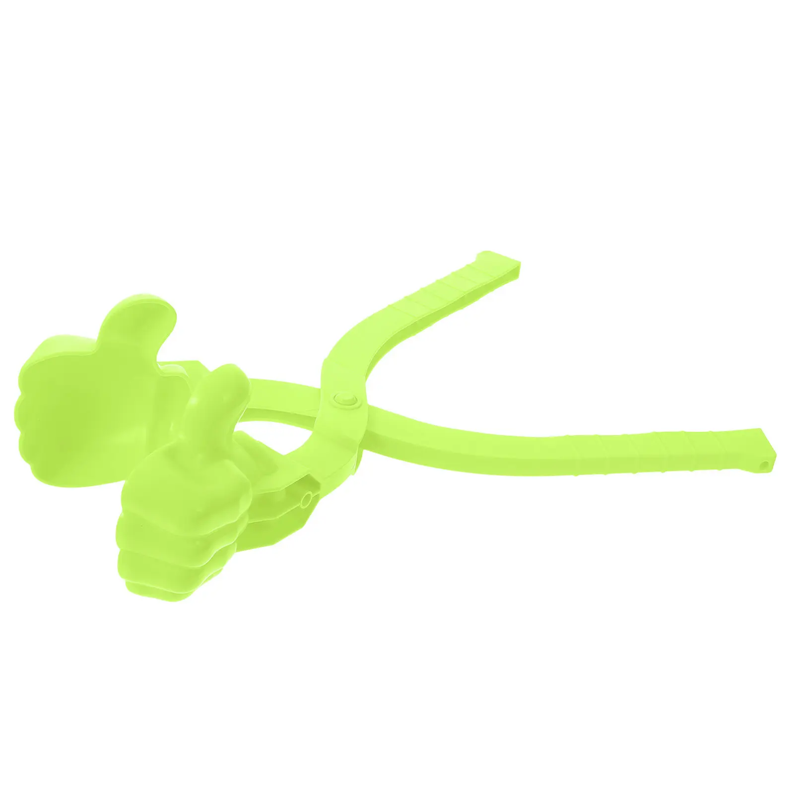 1PC Clip-On Safe Mild Plastic Snow Ball Mold for Kids Winter Outdoor Play & Family Snow Fighting