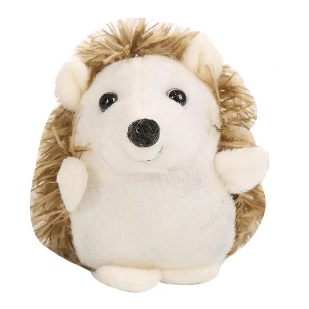 10cm Cute Cartoon Hedgehog Soft Plush Doll Sleeping Toy Kids  Birthday Gift Home Decoration Plush Toy Pendant