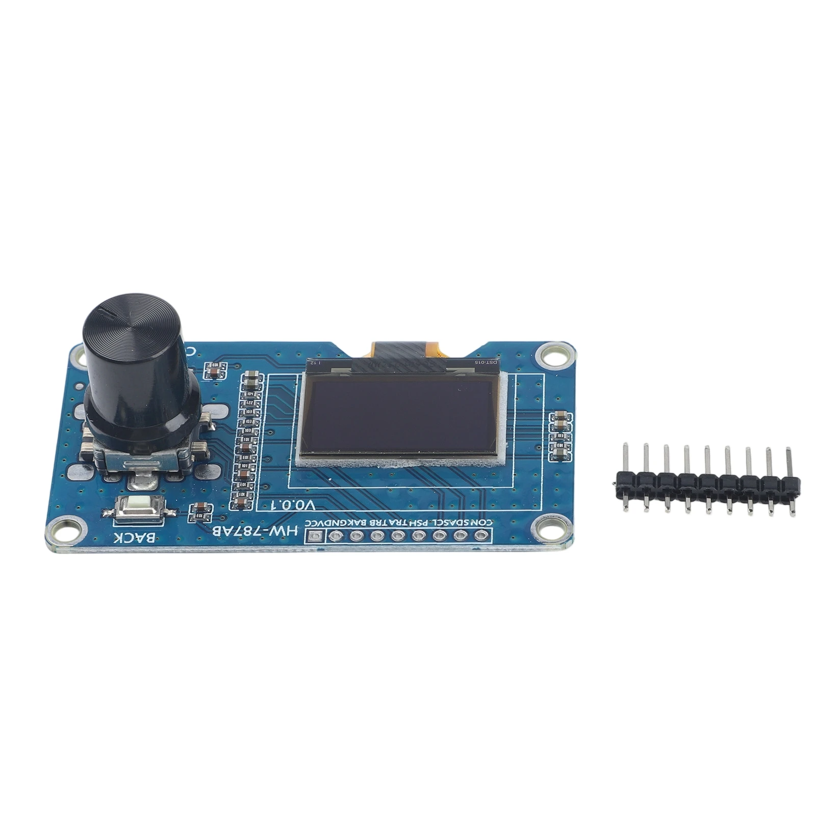 1.3 Inch 0.96 Inch For Oled Display Module With EC11 Rotary Encoder IIC Interface 128x160 Resolution Metal PCB For DIY