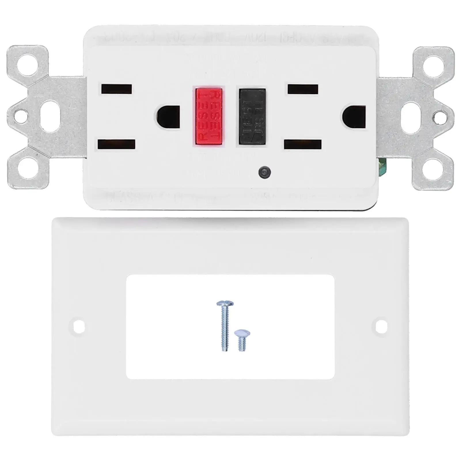 

Smart GFCI Wall Outlet Switch AC120V LD-3003 - Automatic Ground Fault Leakage Socket