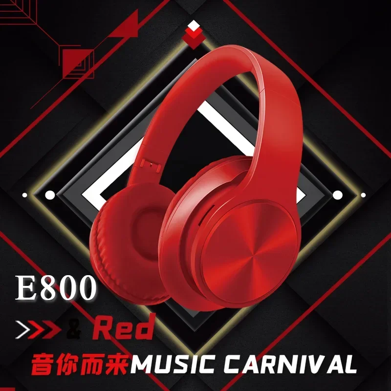 

2024 New Headset Wireless Bluetooth Headset Can Be Plugged Into The Card Folding Bass Gift Phone Bluetooth Headphones Fashion