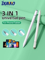 3 in 1 Universal Stylus Pen Pencil for iPad Samsung Xiaomi Huawei No Charging Phone Tablet Pen Screen Touch Pencil