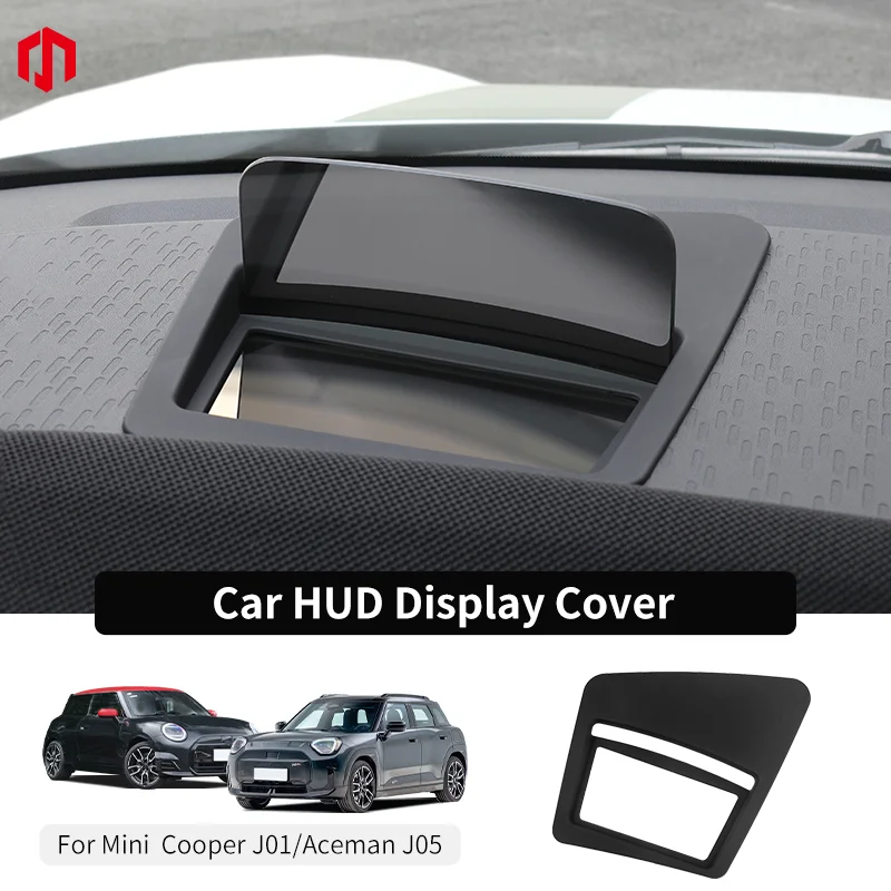 

For Mini Cooper E/SE J01 EV J05 Aceman 2024 2025 Car HUD Display Screen Cover Head Up Display Protective Frame Car Accessories