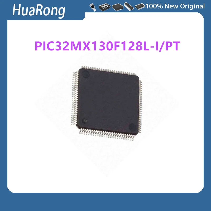 

2 шт./лот PIC32MX130F128L-I/PT PIC32MX130F128L QFP100
