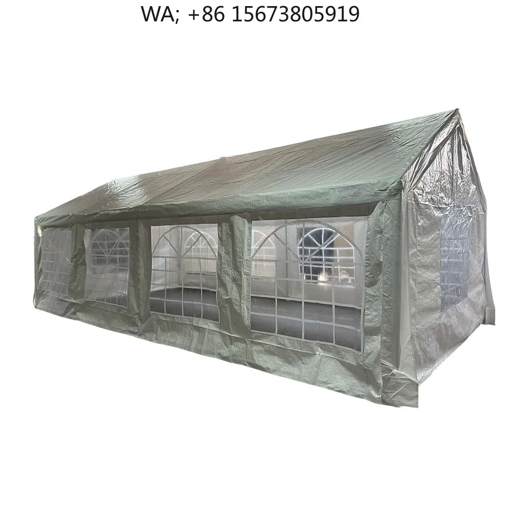 

Attractive Frame Canopy Tent Waterproof Portable Outdoor Party Shelter for Wedding Event Backyard Gathering Activities