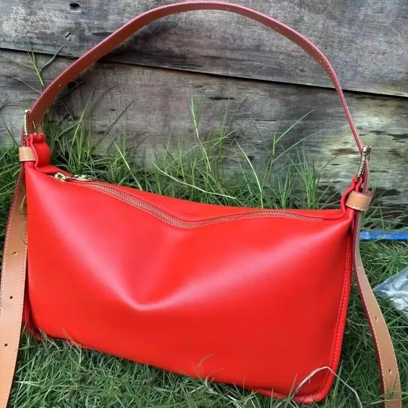 2025년 신상 기하학적 가방, 고급 패션, 심플한 디자인, 싱글 숄더 크로스바디 및 언더암 백