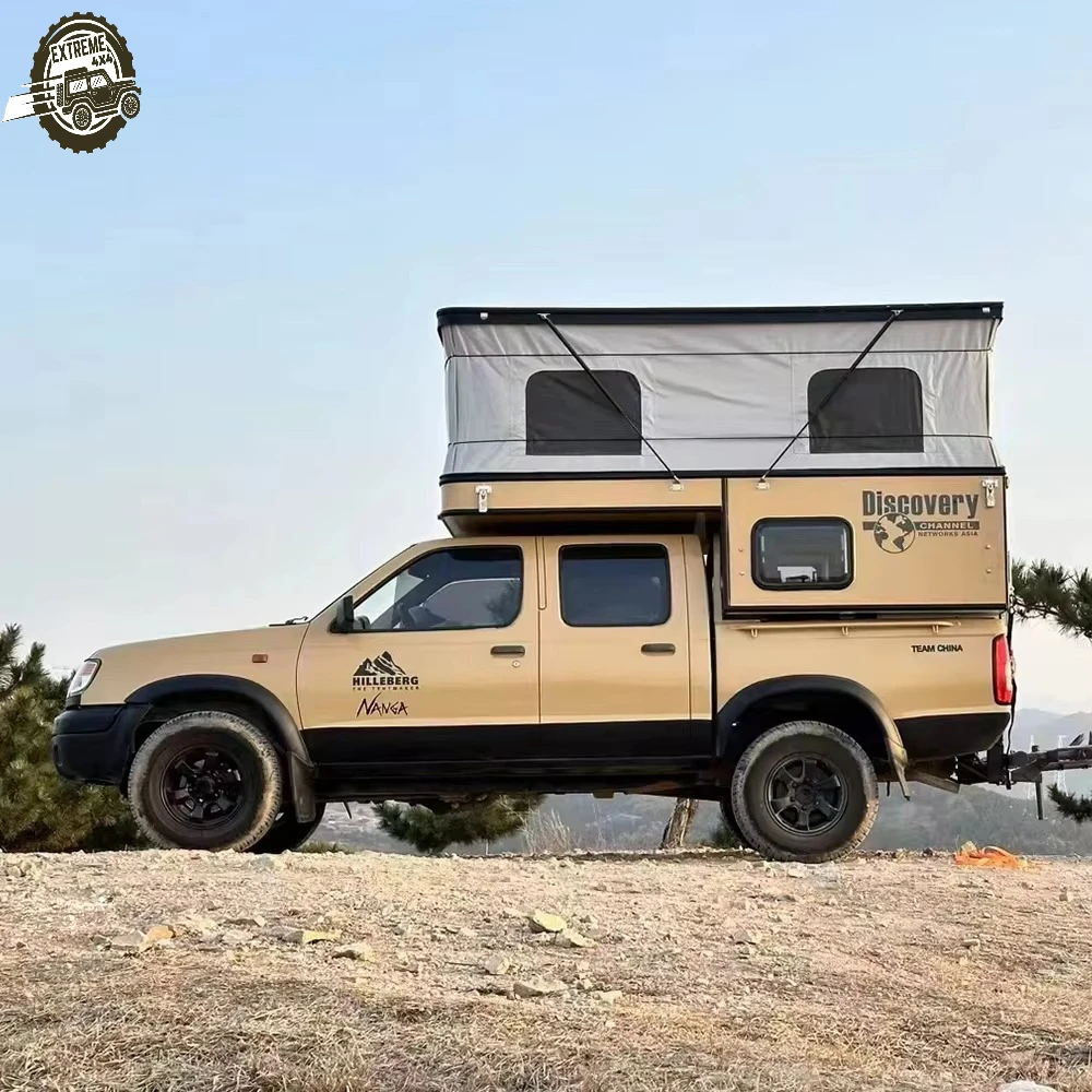 4X4 Pick up Lightweight Aluminum Pickup Truck Canopy Pop-Top Camper