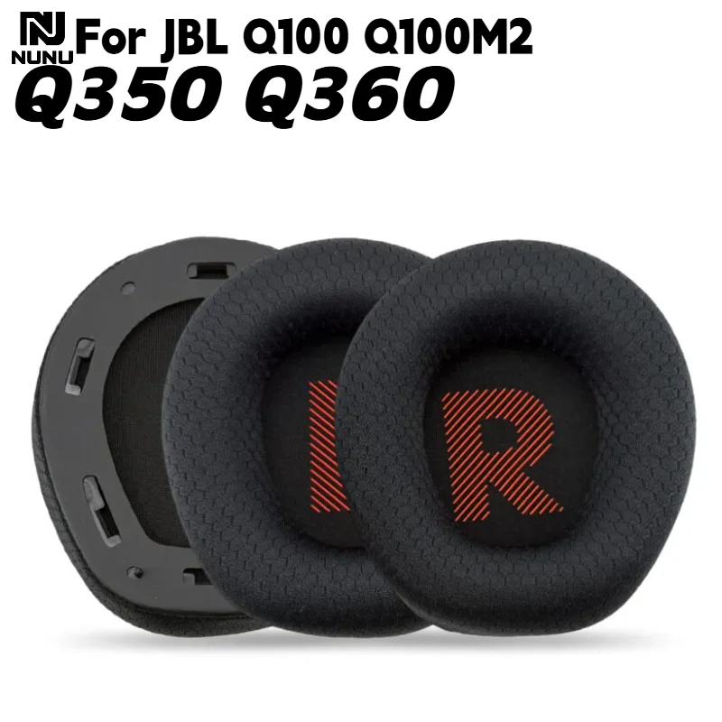 

Replacement Breathable football net EarPads With buckle for JBL Q100 Q100M2 Q350 Q360 Headphones Repair Parts Never shed skin