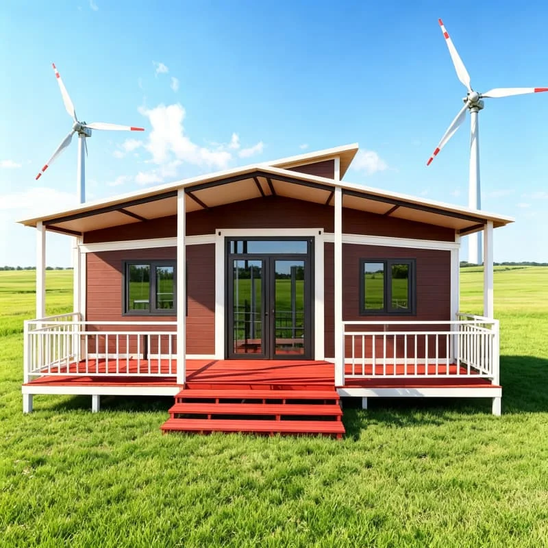 Foldable Prefab House Fold Up Modular Home Customized Fire Resistant Insulated Portable Cabin for Off Grid Land Remote Retreat