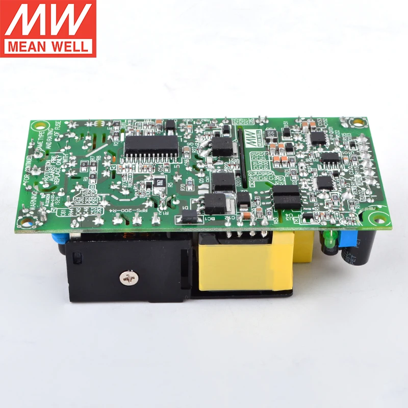 Импульсный источник питания MEAN WELL типа печатной платы серии RPS-200 с переменным током и постоянным током RPS-200-12 RPS-200-15 RPS-200-24 RPS-200-27 RPS-200-48