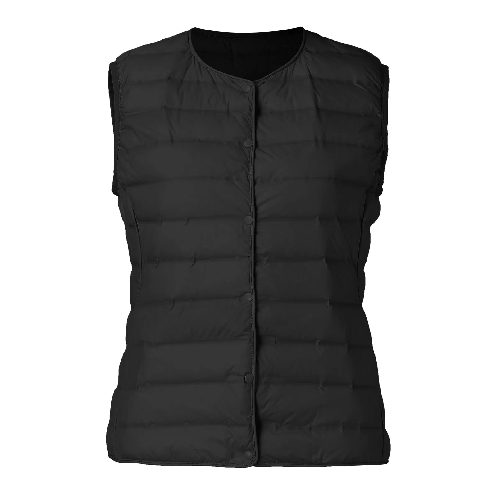 Women's Winter Hooded Vest Thin And Light Down Coat Casual Down Coat Slim Gilet Quilted Jacket Rain Jacket Womens Coat