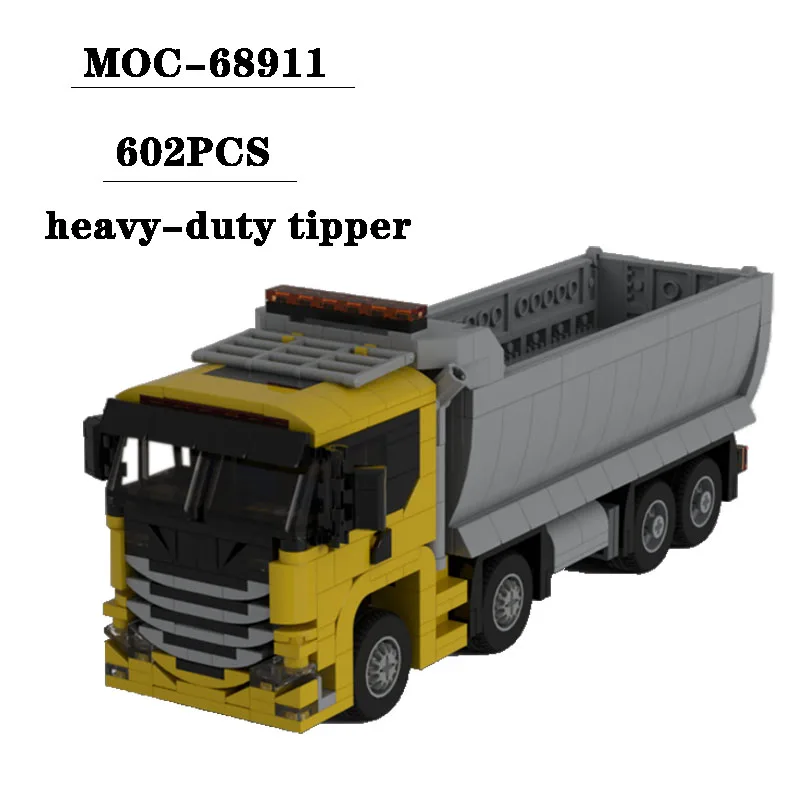 

Building Block MOC-68911 Heavy-duty Dump Truck Splicing Model Adult and Children's Puzzle Birthday Christmas Toy Gift Ornaments