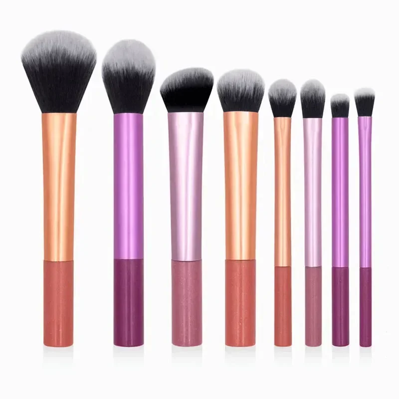 8PCS makeup brush set foundation make-up eye shadow mixed makeup brush beauty tool