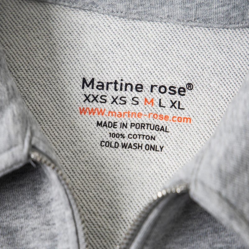 男性女性カジュアルクラシックロゴ刺繍マルティンローズハーフジップラペルスウェット最高品質の綿特大グレープルオーバー