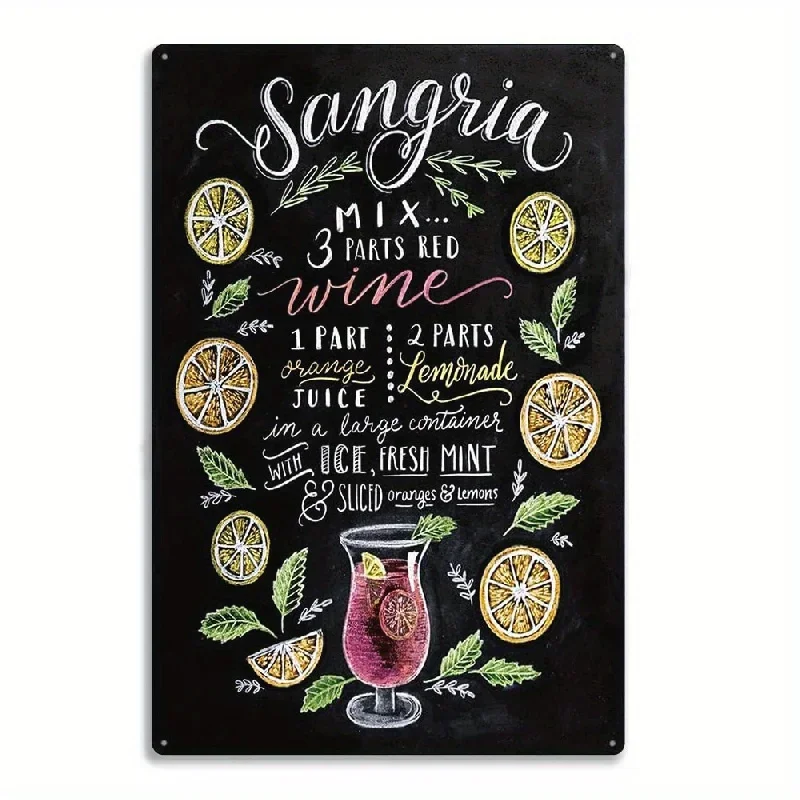 Putuo Dekor Cocktail Zinn Zeichen Plakette Metallplatte Vintage manufactur Bar Pub Club Mann Höhle Eisen Malerei